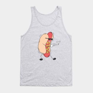 cool hot dog Tank Top